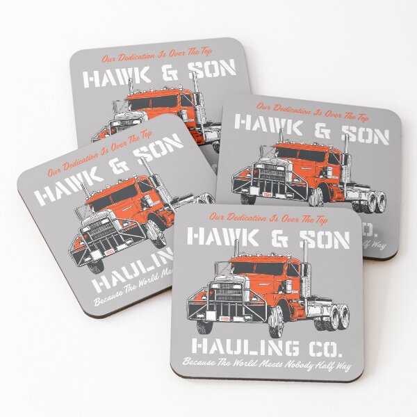 Item preview, Hawk and Son Hauling Company Big Rig Pride designed and sold by GreggRoss.
