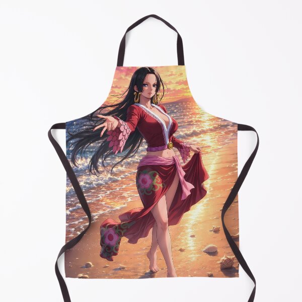 Item preview, Boa Hancock One Piece Radiant Beach Sunset Walk designed and sold by earlobejerk.