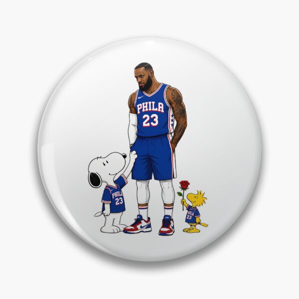 Artikelvorschau, LeBron James Philadelphia Basketball entworfen und verkauft von PuppyAesthetics.
