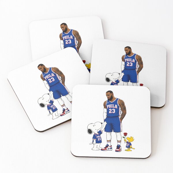 Item preview, LeBron James Philadelphia Basketball designed and sold by PuppyAesthetics.