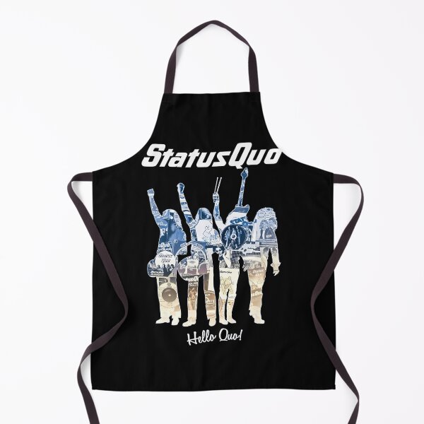 Item preview, Status Quo Hello Quo Blue Tone Silhouettes designed and sold by WestleyCarter.
