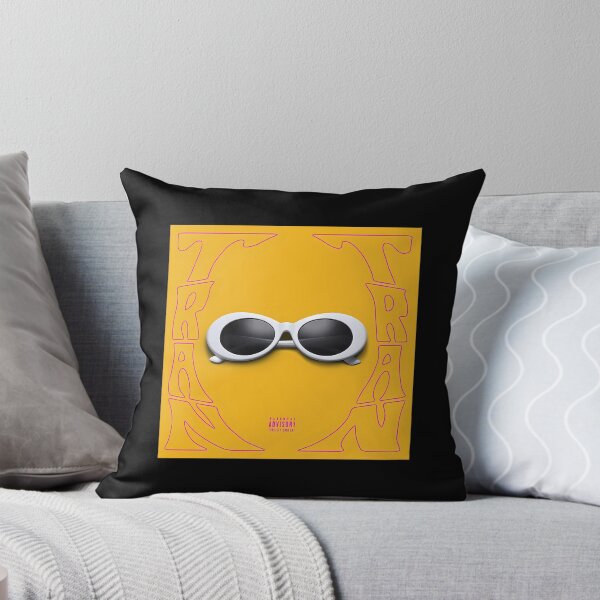 Item preview, Oval Sunglasses Yellow Background Wavy Pink Outline designed and sold by lacnghia9645f.