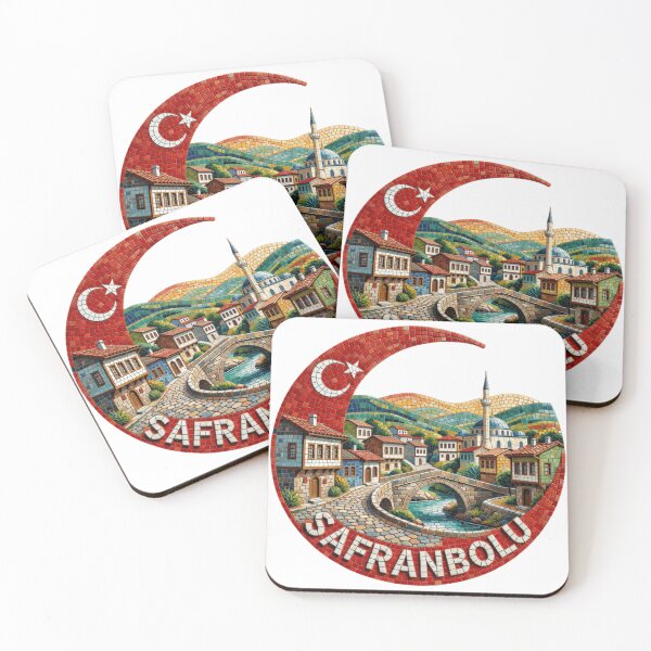Item preview, Safranbolu Ottoman Mosaic Travel Sticker Summer Souvenir designed and sold by Imaginarium of Chaos falcon88 .