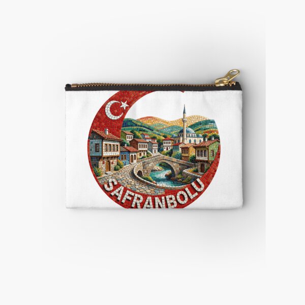 Item preview, Safranbolu Ottoman Mosaic Travel Sticker Summer Souvenir designed and sold by Imaginarium of Chaos falcon88 .