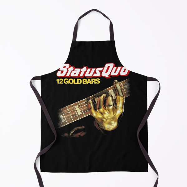 Item preview, Status Quo 12 Gold Bars Golden Guitar Hand designed and sold by WestleyCarter.