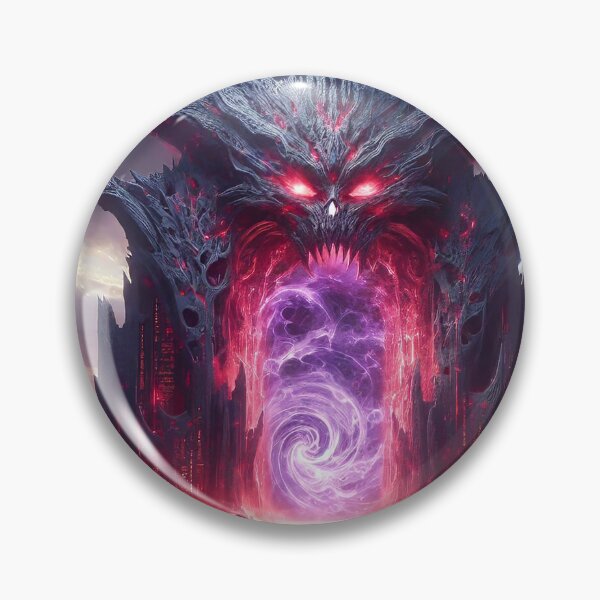 Item preview, Dark Fantasy Demon Overlord Nether Portal designed and sold by dougkeder.