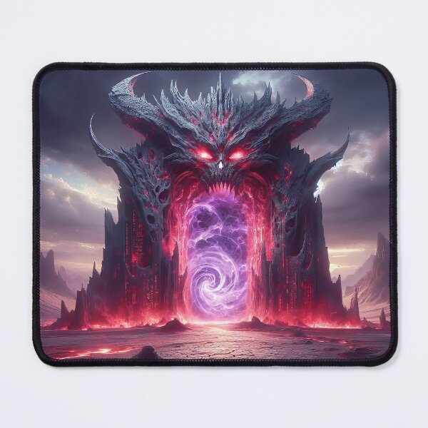 Item preview, Dark Fantasy Demon Overlord Nether Portal designed and sold by dougkeder.