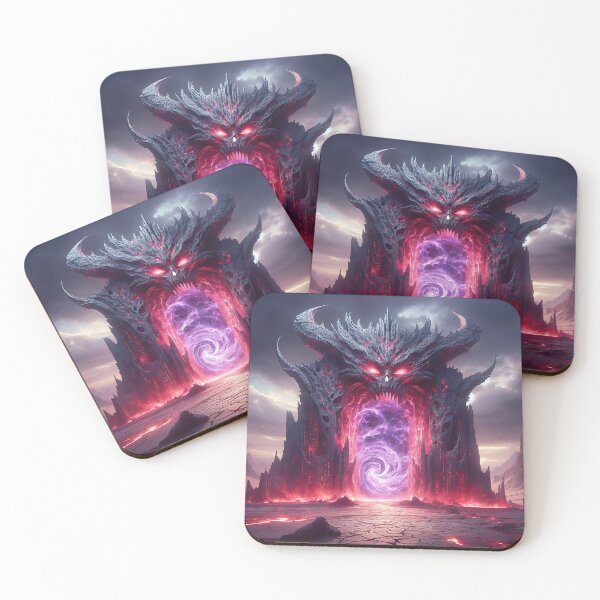 Item preview, Dark Fantasy Demon Overlord Nether Portal designed and sold by dougkeder.