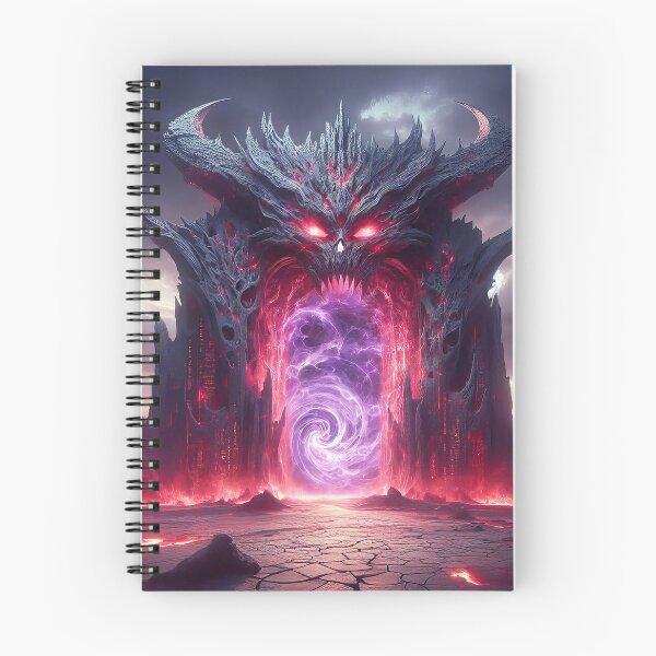 Item preview, Dark Fantasy Demon Overlord Nether Portal designed and sold by dougkeder.