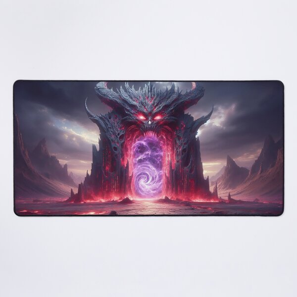 Item preview, Dark Fantasy Demon Overlord Nether Portal designed and sold by dougkeder.