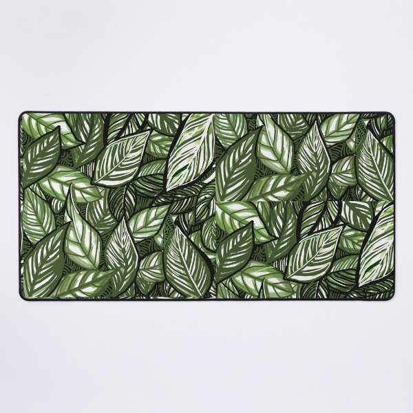 Item preview, Lush Botanical Leaf Pattern Hand Drawn Jungle Art designed and sold by Cloud-Siren.