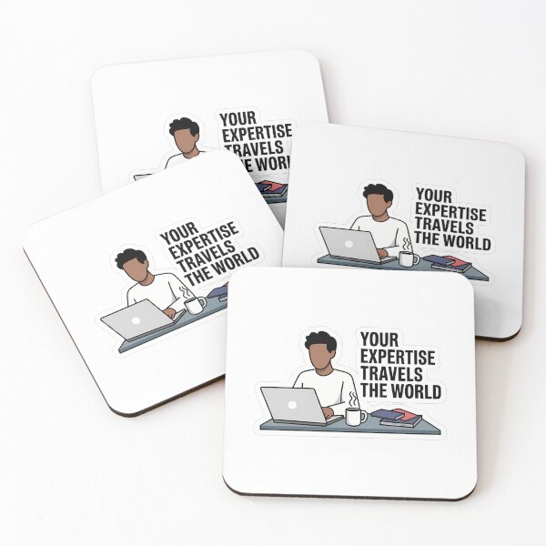 Item preview, Your Expertise Travels the World designed and sold by NiftyWrx.
