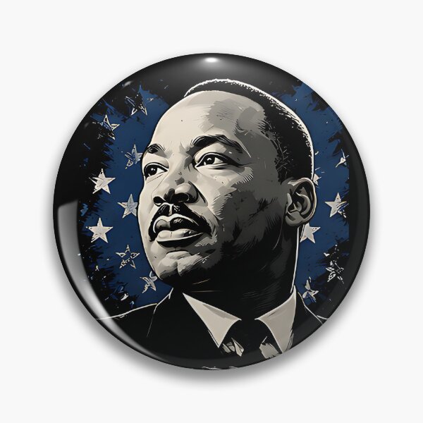Item preview, Martin Luther King Jr. Patriotic Portrait T-Shirt designed and sold by DealNest.