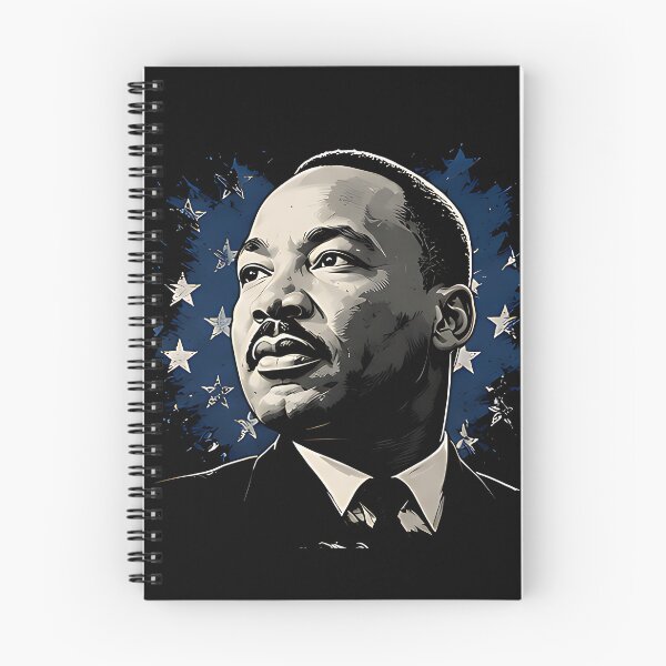 Item preview, Martin Luther King Jr. Patriotic Portrait T-Shirt designed and sold by DealNest.