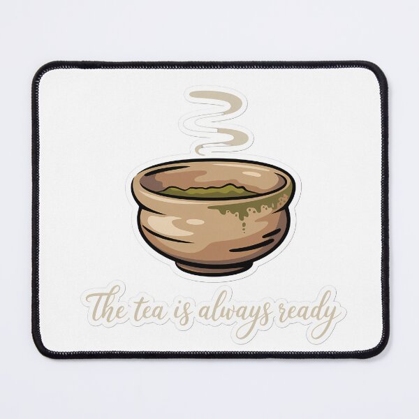 Item preview, Matcha Aesthetic Tea Bowl with Calligraphy designed and sold by NiftyWrx.
