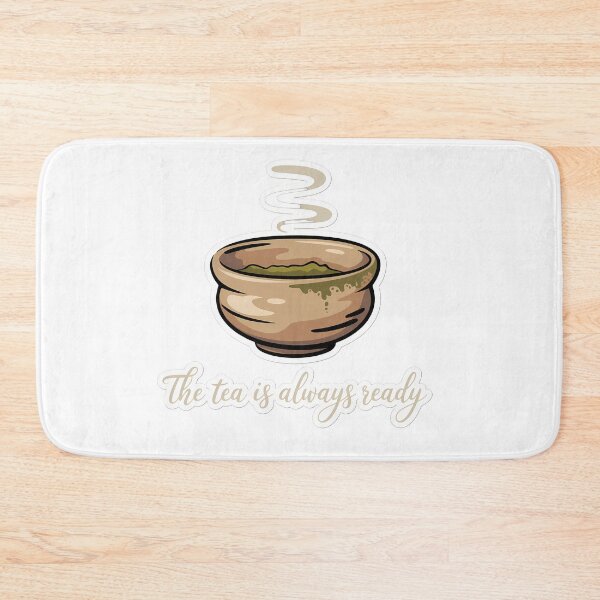 Item preview, Matcha Aesthetic Tea Bowl with Calligraphy designed and sold by NiftyWrx.