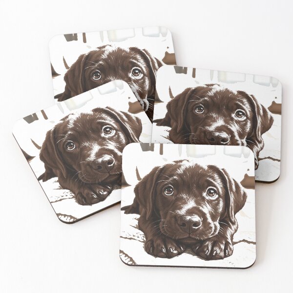 Item preview, Labrador Retriever Glitter Silhouette Classic T-Shirt designed and sold by KTY-NUSS.