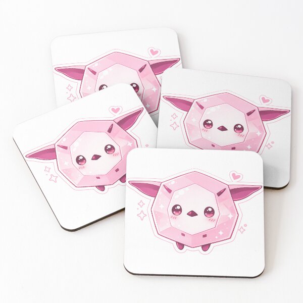 Item preview, Cute Pink Crystal Owl Sticker | Kawaii Anime Style designed and sold by شهد القرني.