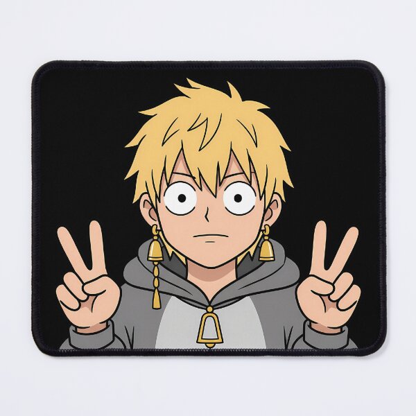 Item preview, Gilgamesh Fate Stay Night Grey Hood Peace Pose designed and sold by earlobejerk.