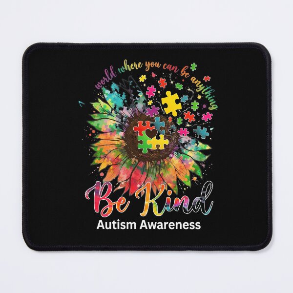Item preview, Be Kind Sunflower Puzzle Autism Awareness designed and sold by tricartitijar.