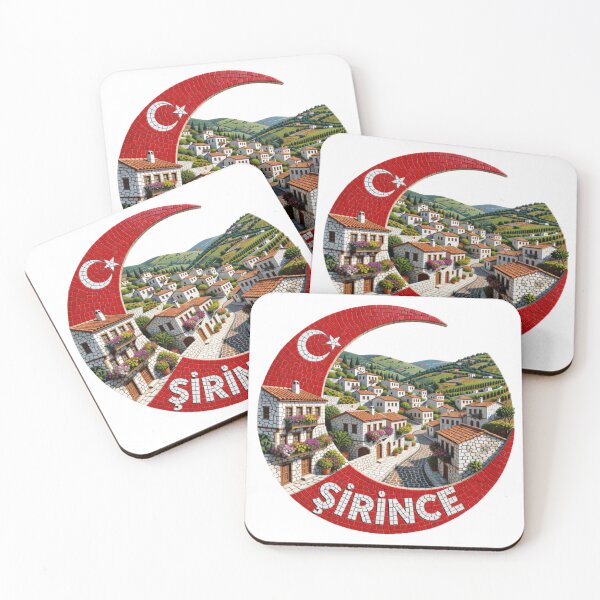 Item preview, Sirince Village Mosaic Travel Sticker Summer Souvenir designed and sold by Imaginarium of Chaos falcon88 .