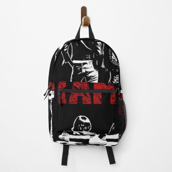 Item preview, Black and White Band Backs View Leather Jackets Poster designed and sold by HueHaven-X.