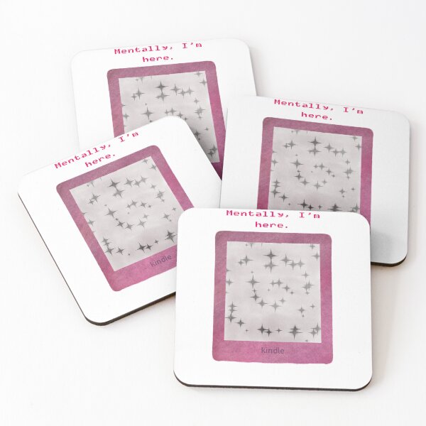 Item preview, Mentally, I’m here. - kindle gift designed and sold by ArsenicWitch.