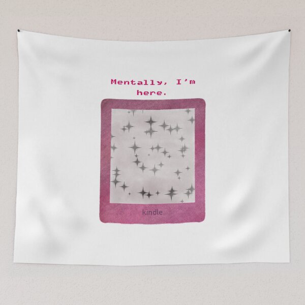 Item preview, Mentally, I’m here. - kindle gift designed and sold by ArsenicWitch.
