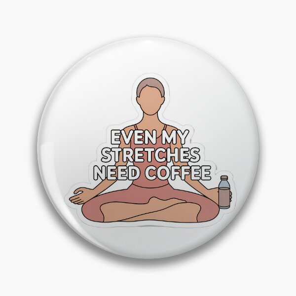 Item preview, Coffee-Infused Yoga Wisdom designed and sold by NiftyWrx.