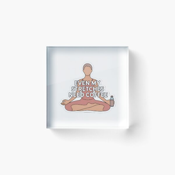 Item preview, Coffee-Infused Yoga Wisdom designed and sold by NiftyWrx.
