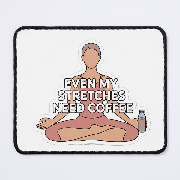 Item preview, Coffee-Infused Yoga Wisdom designed and sold by NiftyWrx.