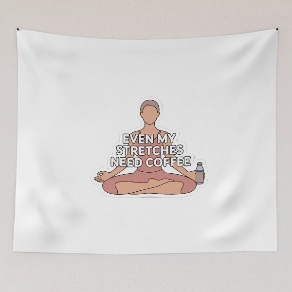 Item preview, Coffee-Infused Yoga Wisdom designed and sold by NiftyWrx.