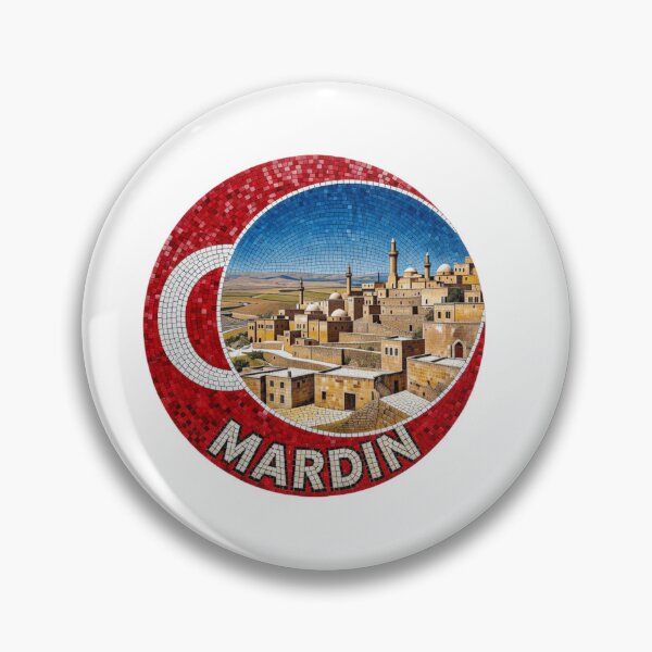 Item preview, Mardin Stone Mosaic Travel Sticker Summer Souvenir designed and sold by Imaginarium of Chaos falcon88 .