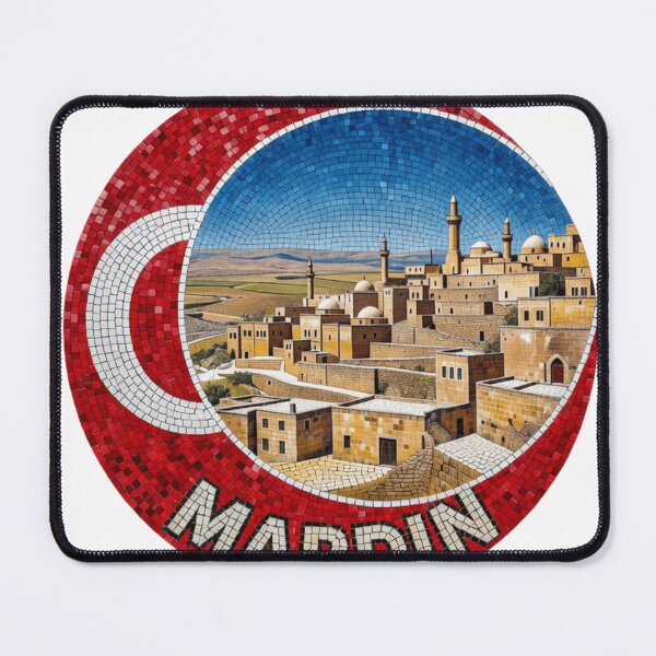 Item preview, Mardin Stone Mosaic Travel Sticker Summer Souvenir designed and sold by Imaginarium of Chaos falcon88 .