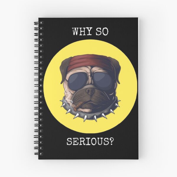 Item preview, Why So Serious Funny Dog Grumpy Face Humor designed and sold by Mircea786.