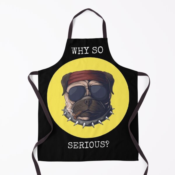 Item preview, Why So Serious Funny Dog Grumpy Face Humor designed and sold by Mircea786.