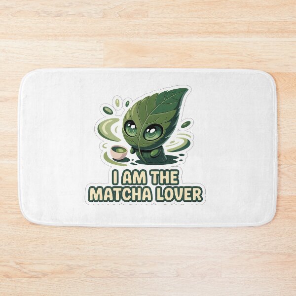 Item preview, Whimsical Matcha Leaf Spirit designed and sold by NiftyWrx.