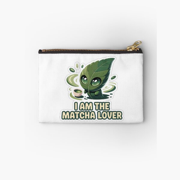 Item preview, Whimsical Matcha Leaf Spirit designed and sold by NiftyWrx.