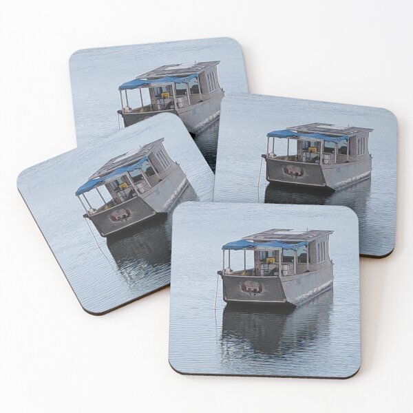 Item preview, Boat in a river in South Townsville designed and sold by pbchan.