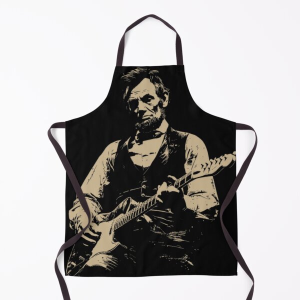Item preview, Abraham Lincoln Playing Guitar designed and sold by WhiteRave.