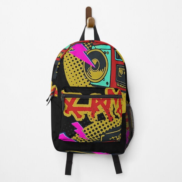 Item preview, Boombox Graffiti Neon Lightning designed and sold by HueHaven-X.