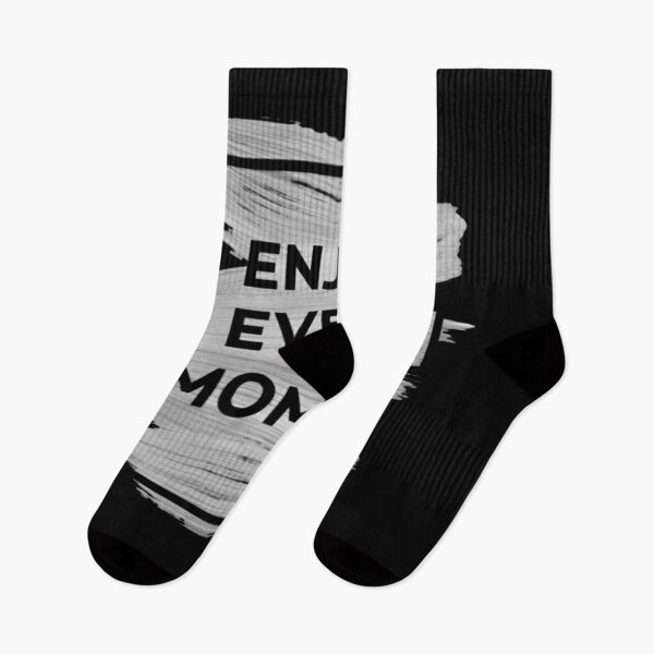 Item preview, Enjoy Every Moment Typography Design | Inspirational Vertical Quote Graphic designed and sold by RajDeals.