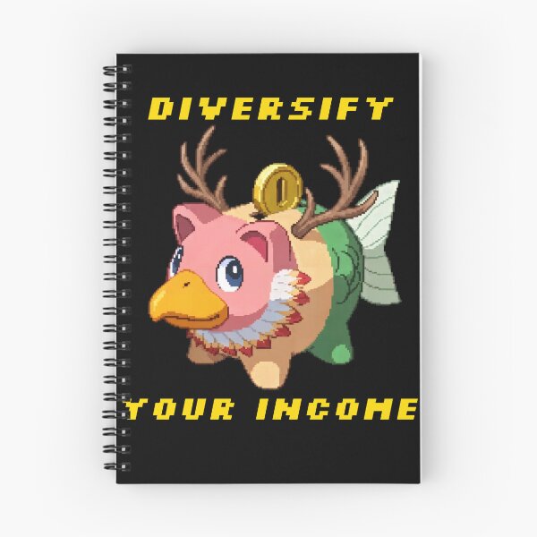 Item preview, Diversify Your Income Piggy Bank designed and sold by rayd3.
