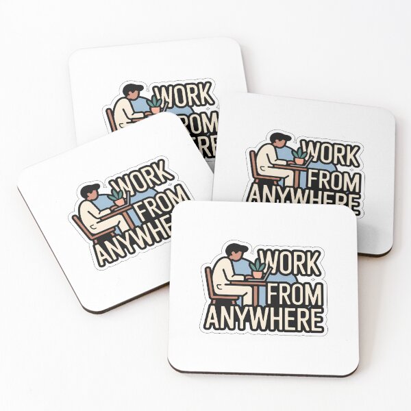 Item preview, Work From Anywhere Minimalist designed and sold by NiftyWrx.