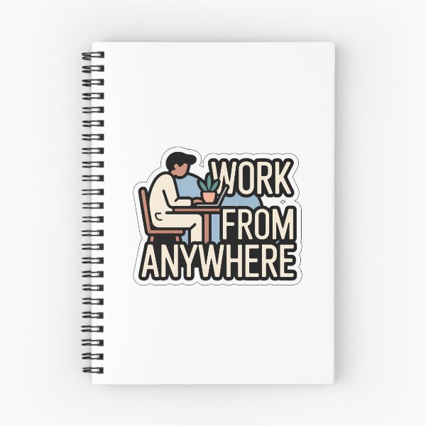 Item preview, Work From Anywhere Minimalist designed and sold by NiftyWrx.
