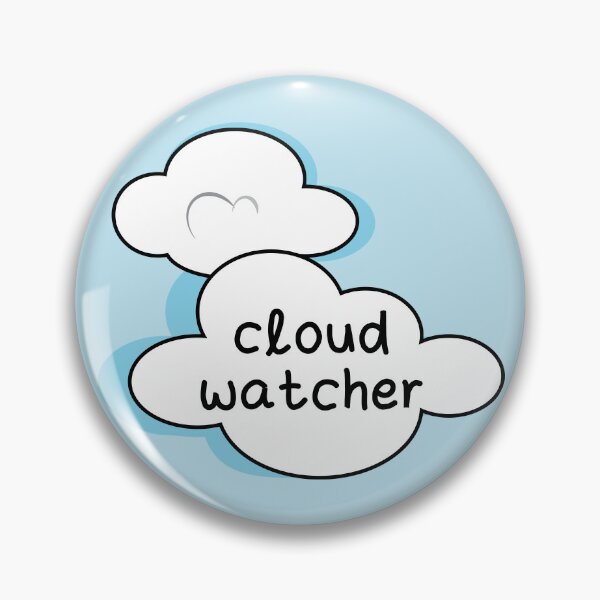 Item preview, Cloud watcher cloud watching hobby designed and sold by fluffyfamcraft.