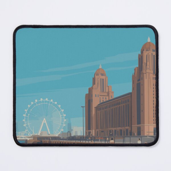 Artikelvorschau, MERSEYSIDE REISEN entworfen und verkauft von MarkedArtPrints.