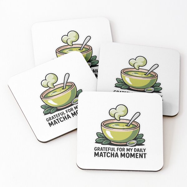 Item preview, Cute Matcha Bowl with Tea Leaves designed and sold by NiftyWrx.