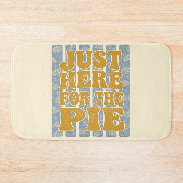 Item preview, Just Here For The Pie Funny Thanksgiving Retro Vintage Design designed and sold by Yellowriversss.