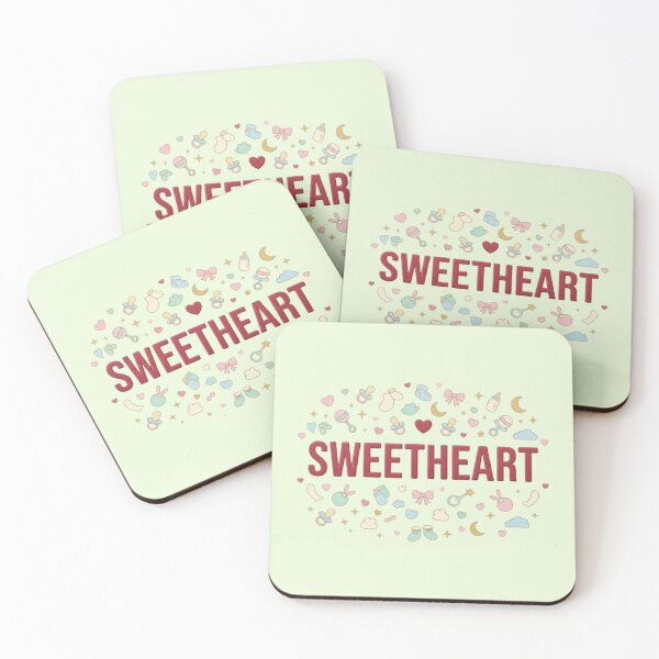 Item preview, Sweetheart Red New Baby Birthday art sticker tee Design designed and sold by Love & Papercraft  ⭐️⭐️⭐️.